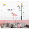 SK9352 Little Princess Flamingo WALLSTICKER STIKER DINDING UK 60X90