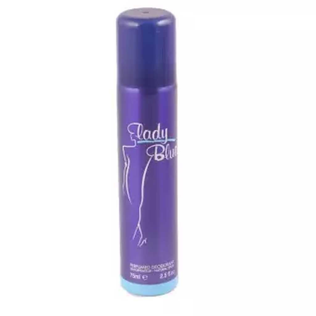 Blue lady body discount spray