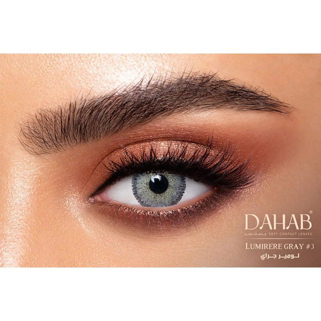 DAHAB Contact Lenses - LUMIRERE BLUE, GREY, HAZEL, BROWN AND GREEN with FREE KIT (100% Original)