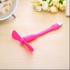 Portable Mini USB Cooling Fan Flexible Super Mute for Power Bank Laptop Cooler