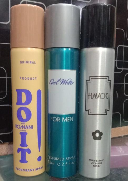 (Pack Of 3) Body Spray Deodorant (75 ml)  pefrmit5d-c
