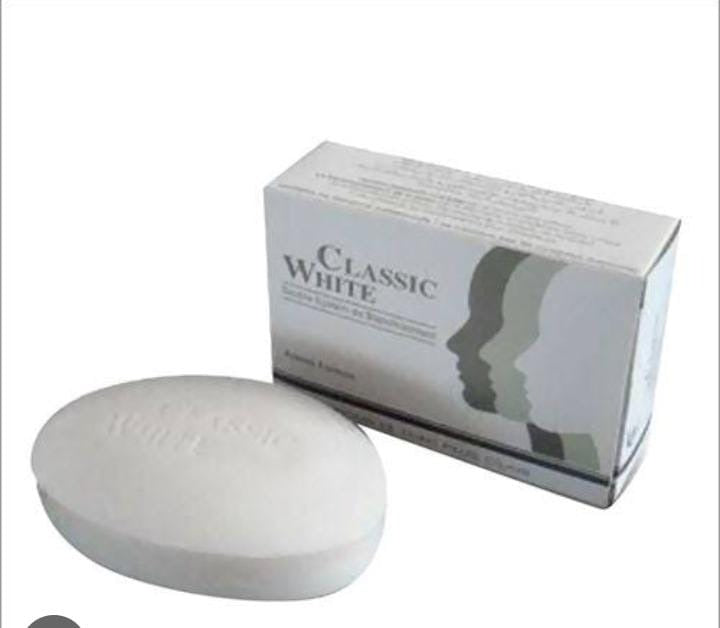 Classic White Twin Whitening Soap, For Bathing, 85g
