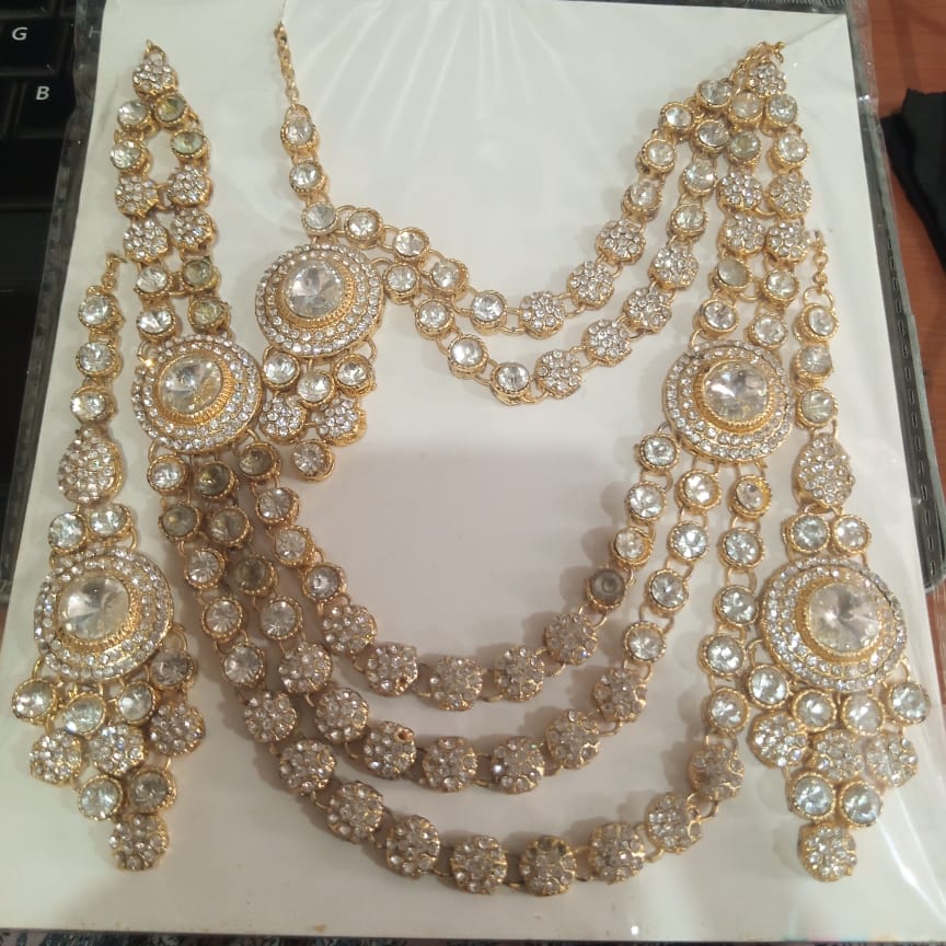 Bridal Gold Plated Jewellery Set