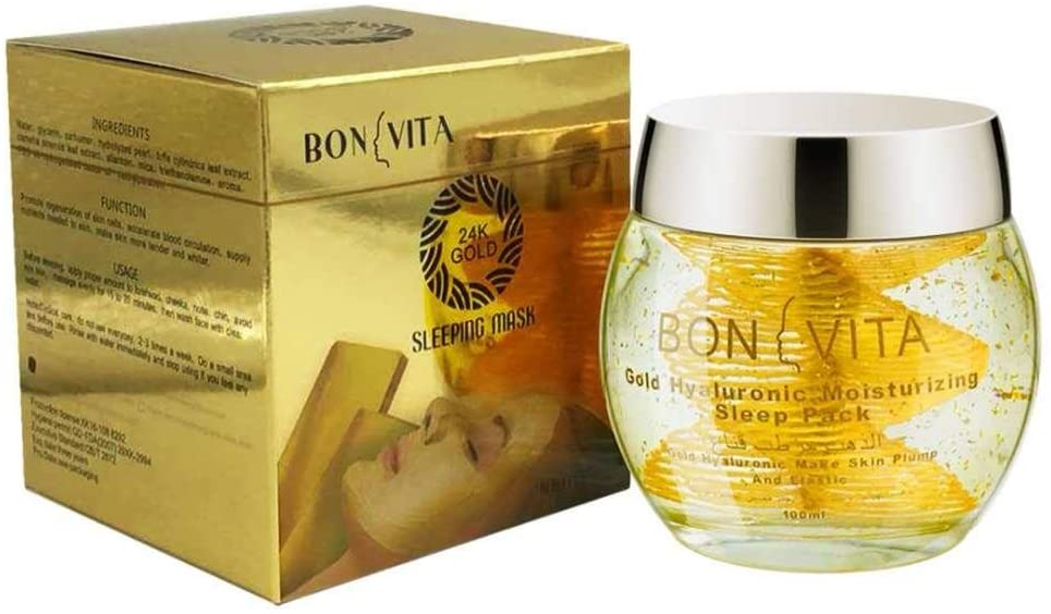 BONVITA 24K GOLD SLEEPING MASK bgsmgdz7b-k