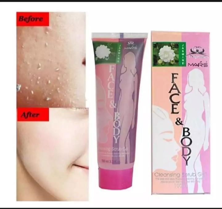 Face & Body Cleansing Scrub Gel - 100ml