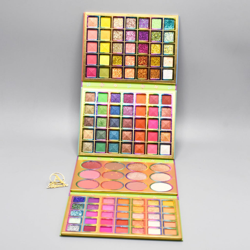 NAKED Eyeshade Kit - Romantic Color All In One Fashion Palette – Makeup Kit nekmiz3d-i