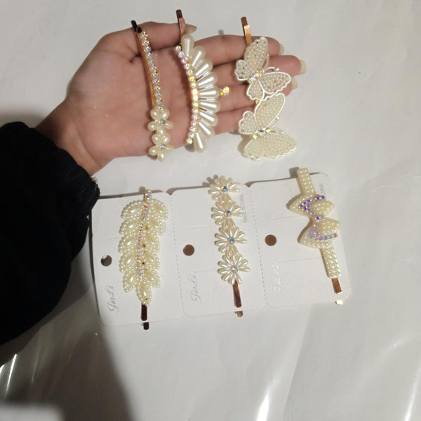 Ladies Classy Rhinestone Hair Clips