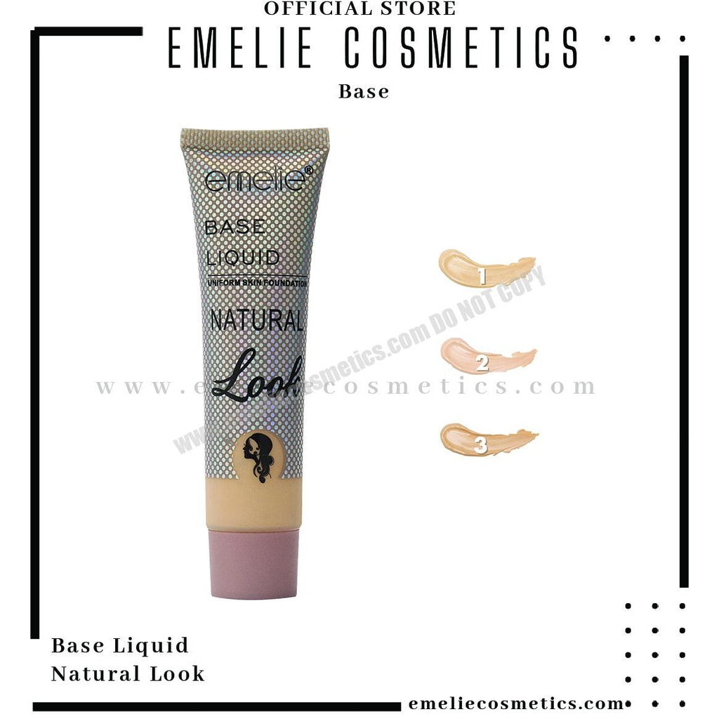 EMELIE Base Liquid Uniform Skin Foundation Tube  eblfskz4i-f