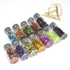12 Mini Bottles Nail Art Rhinestones  CAB Rhinestones 3D Designs Glass for DIY Nails Art Stones  ntfrmir2c-6