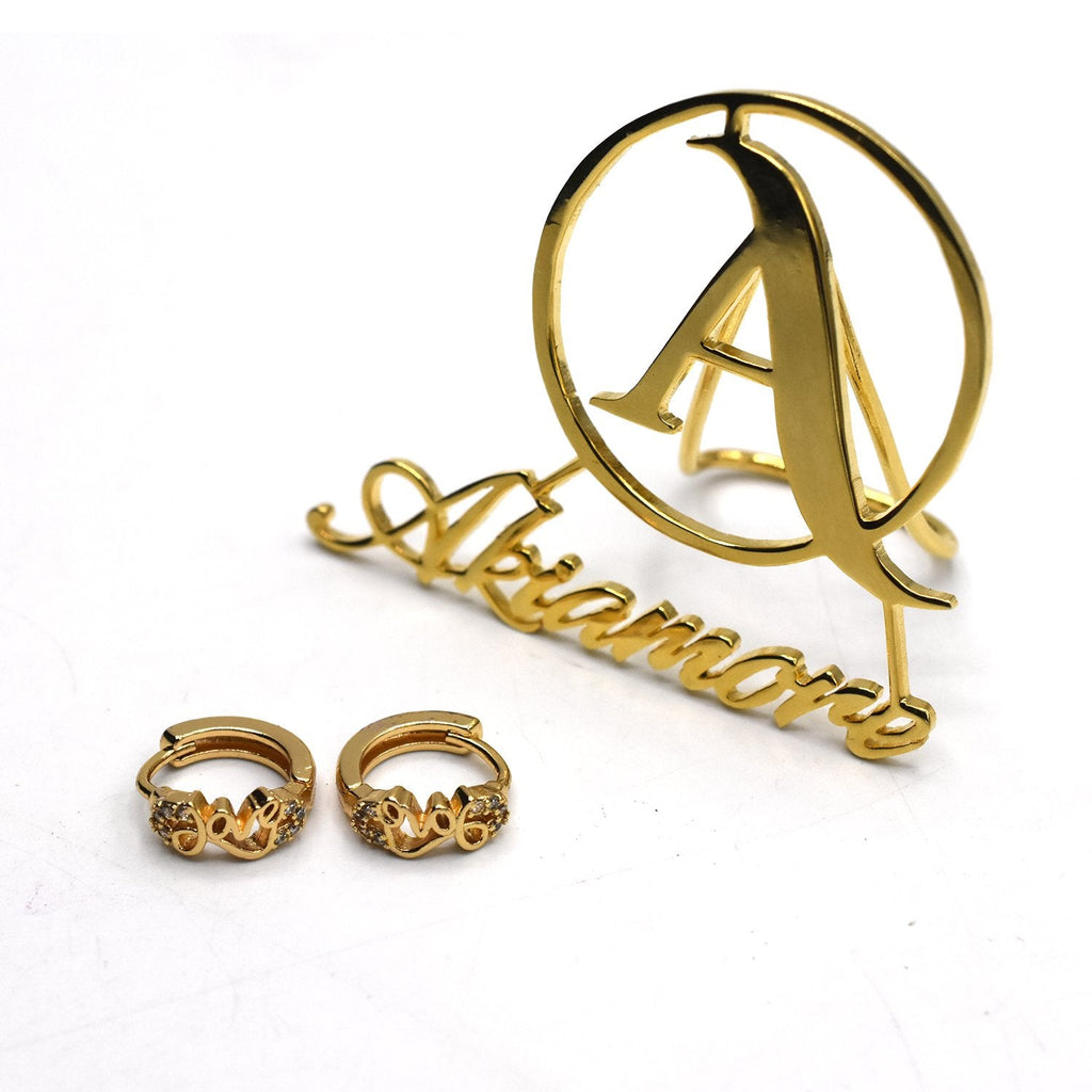 Letter “LOVE” Stud Earrings for Women and  Girl’s Earring Delicate Gift Female Jewelry Earrings egfrgdb3l-r