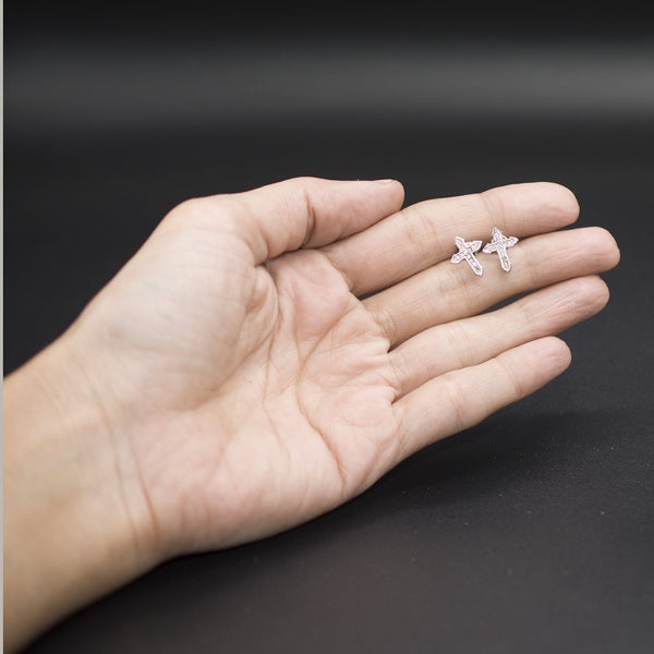 1 Pair Rhinestone Smalle Small Earrings For Women Elegant Wedding Earring egfrsrb5h-3