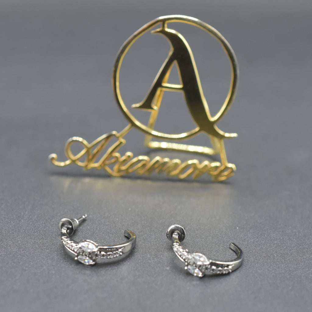 1 pair 2021 Sterling Silver Crystal Rhinestone Geometric Round Stud Earrings For Women Beautiful Jewelry egfrsrb5h-a