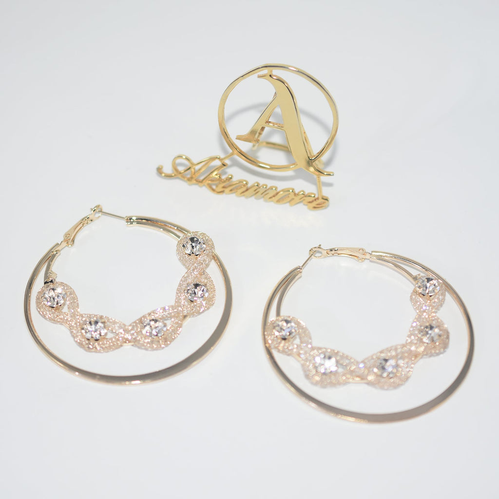 Fancy Silver Needle Geometric Circle Earrings In Europe and America Korea C-shaped Earrings Women Earring Charms egfrgdb7b-1