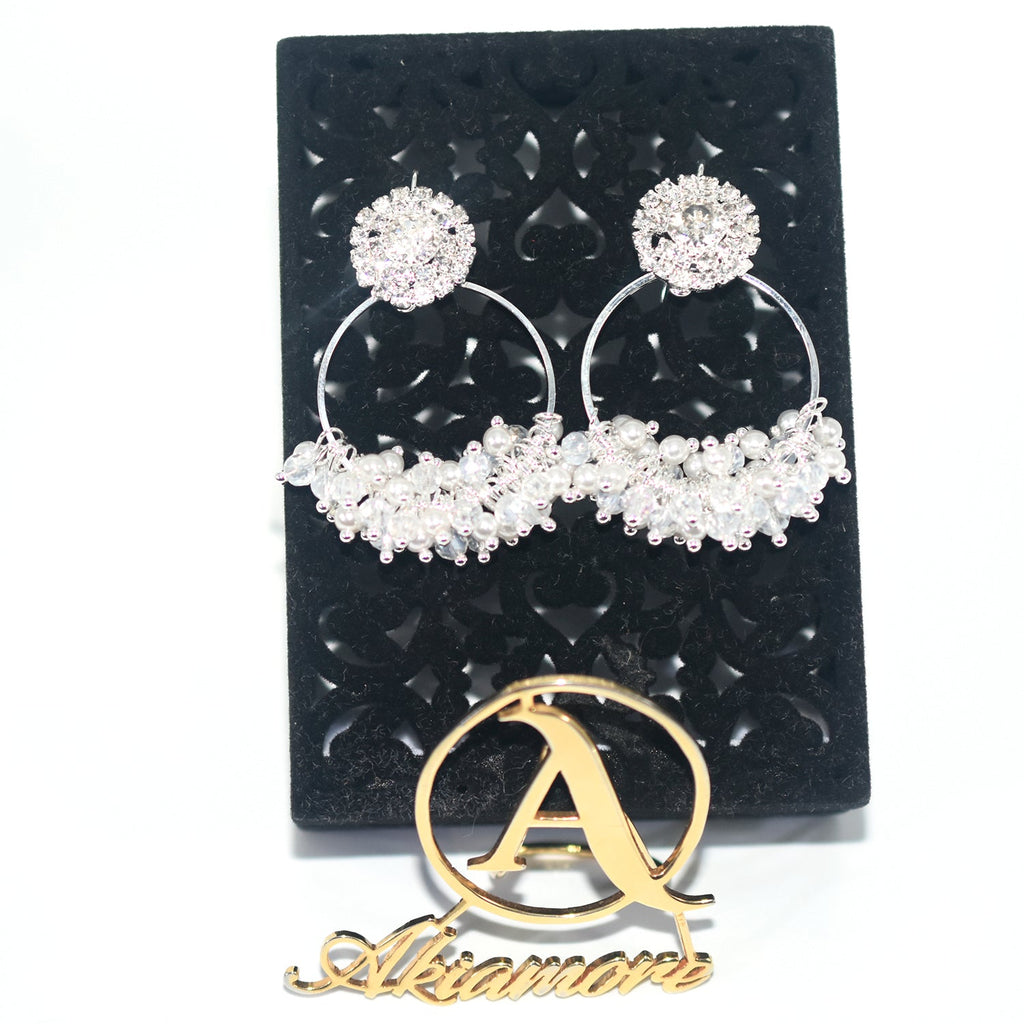 2021 Bali Korean Style Round Zircon Crystal Drop Earrings for Women Geometric Earrings Party Jewelry Gifts egfrsrb8d-1