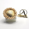 New Fashion Gold-Color Rings Elegant Women Lovely Girls Adjustable Opening Rings with Metal Double Beads fgfrpdf3h-1