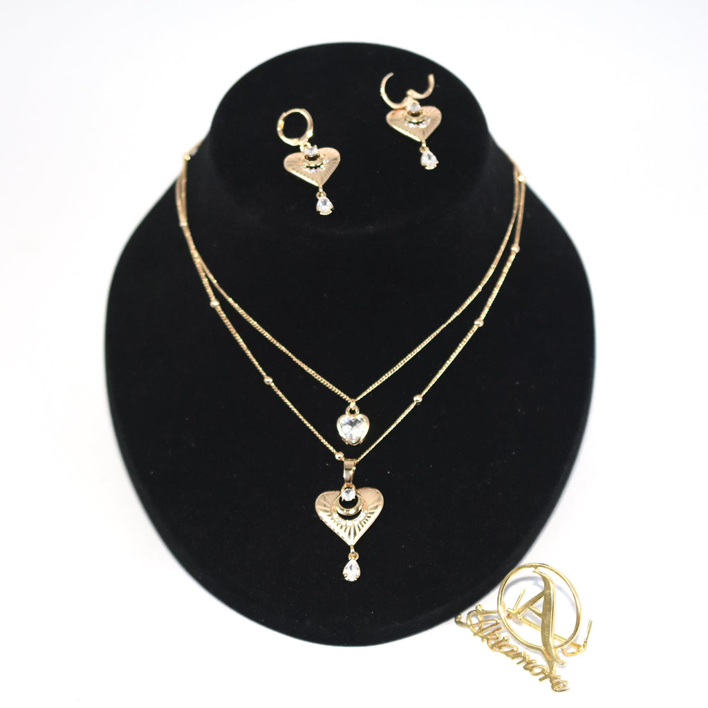 Gold Plated Zarcon Locket Set with heart jtfrgda8e-1