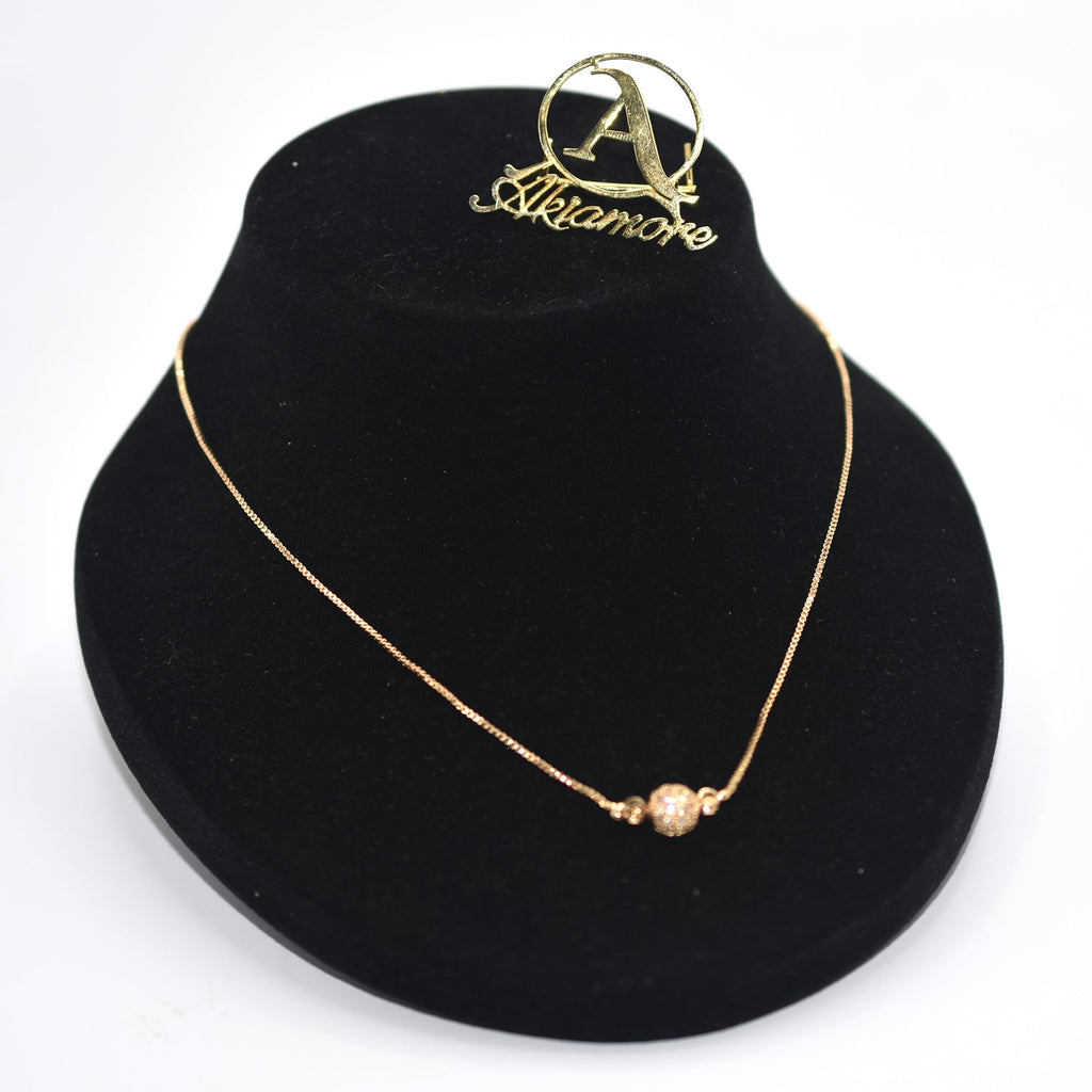 Fashion  Dazzling Mini Round Beads Necklaces Pendants Women Jewelry Gold Chain Crystal Dot Choker Necklace nkfrgda3k-c