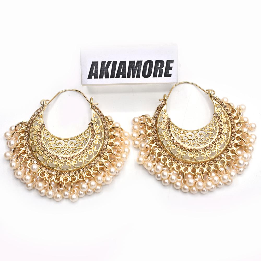 Gold jhumka online new design 2020