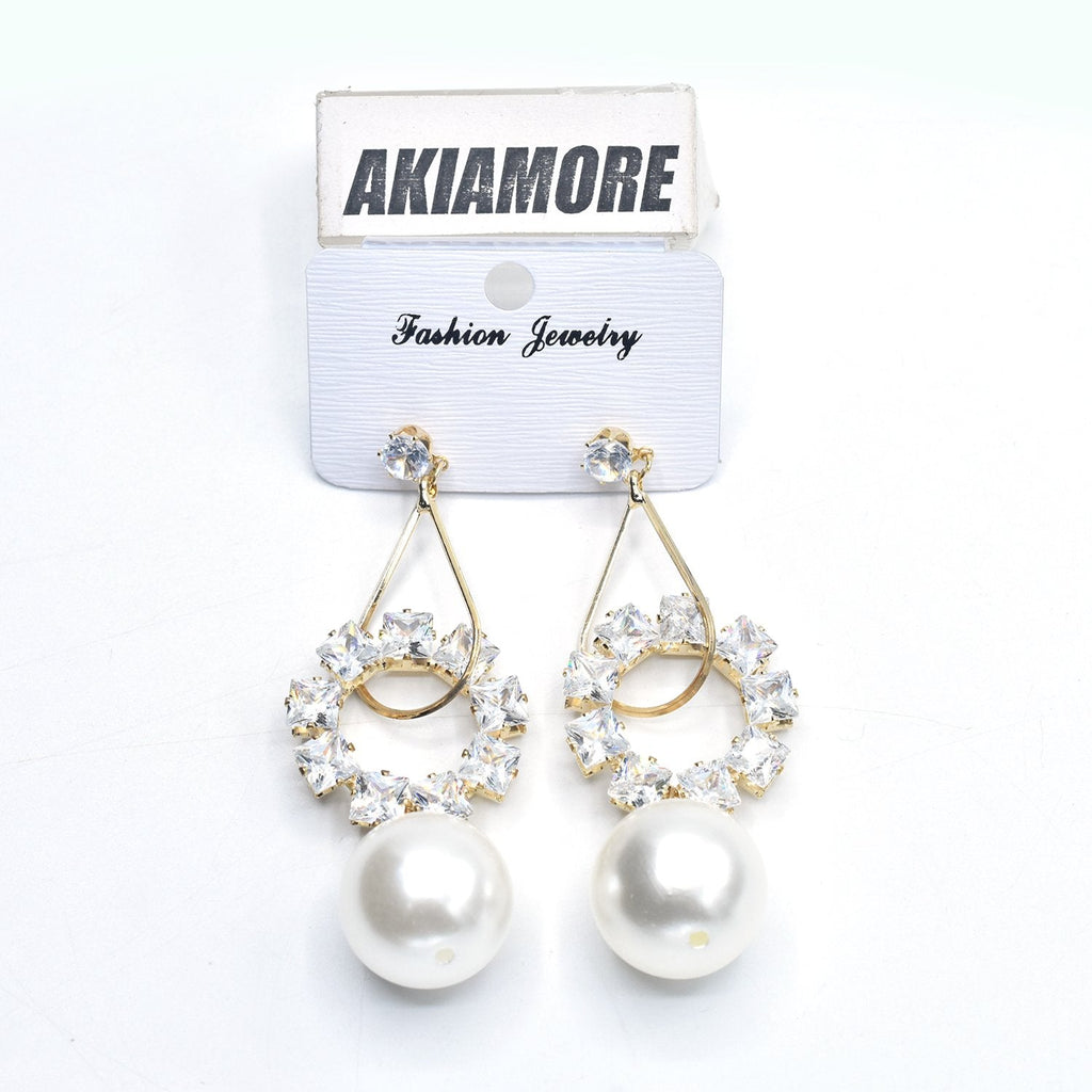 Sterling Silver Earrings Charming Fancy Shinning Water Pearls Hoop Earring For Woman egfrsdb5d-1