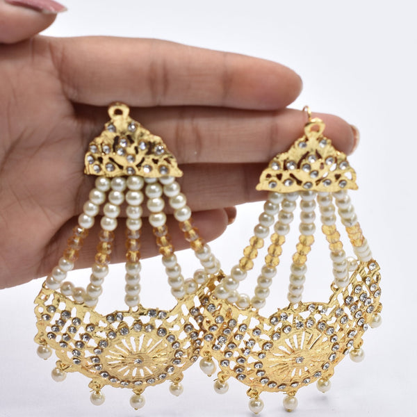 stylish long earrings in jhomar style egfrpdb4g-3