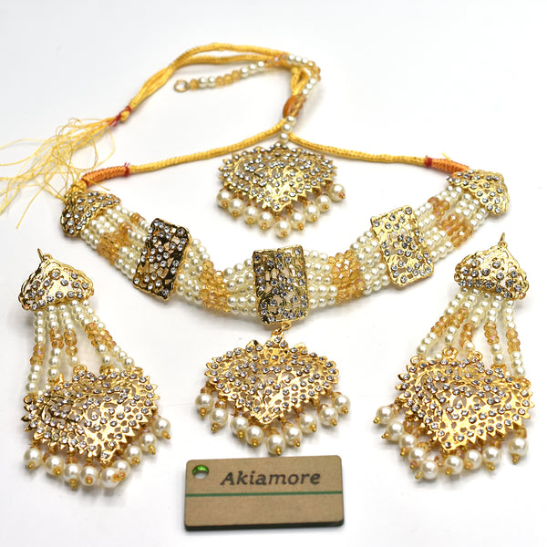 Bridal Wedding traditional Jewelry Set for bride