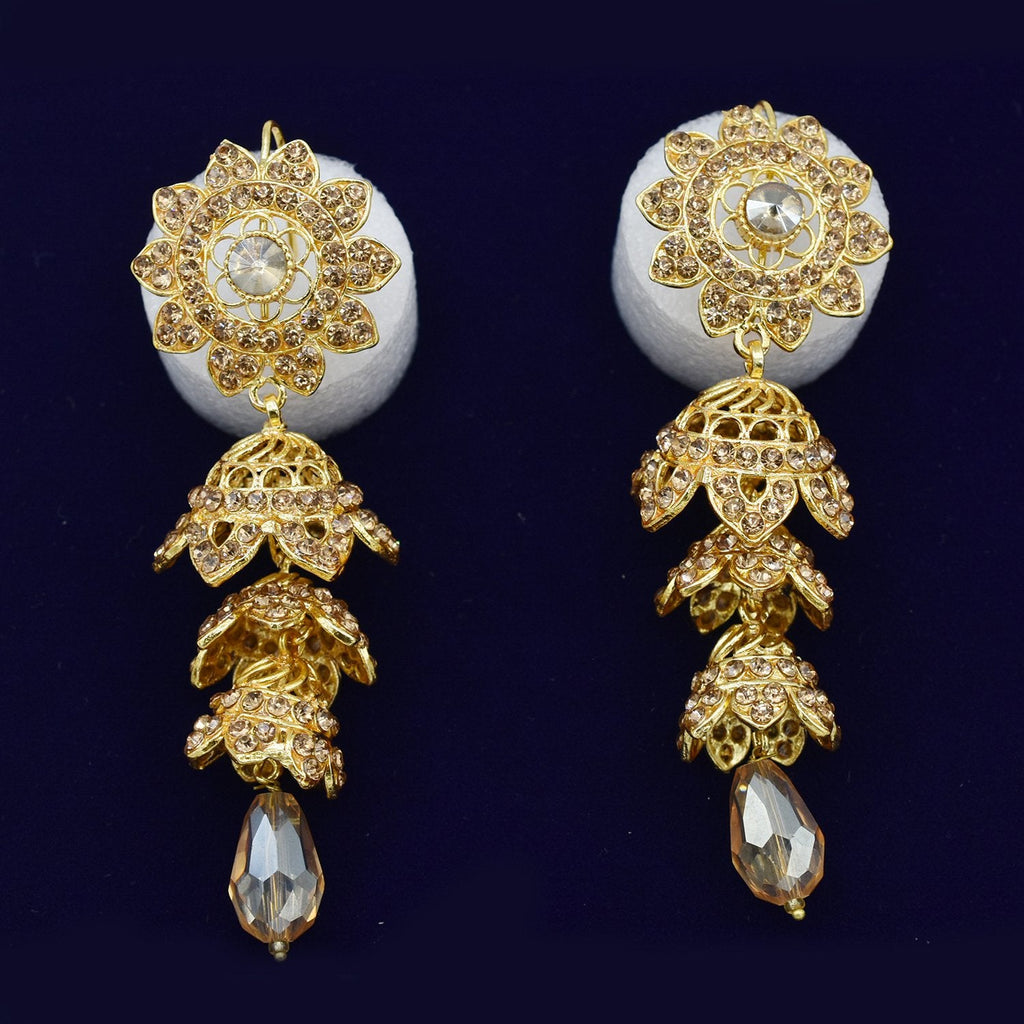 Golden Drop Tassels Earrings For Women egfrgdb3i-c