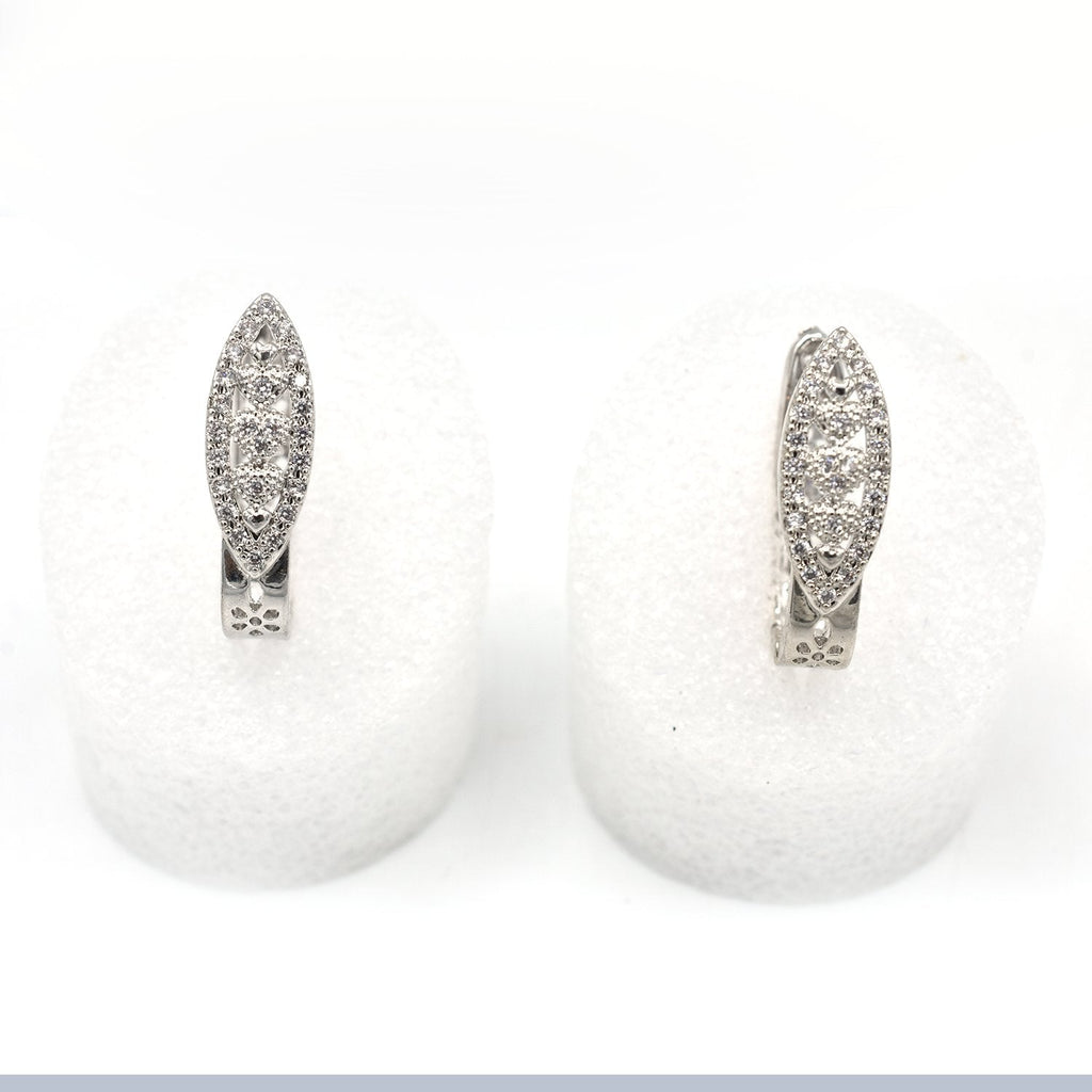 High Quality Fashion 925 Sterling Silver Earrings Luxury Crystal Zircon Stud Earrings For Women Bridal wedding Jewelry egfrsrb3j-8