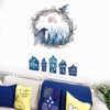 JM7360 Halloween Ghost Bird Creative Decoration Background Wall Sticker - Multi-A