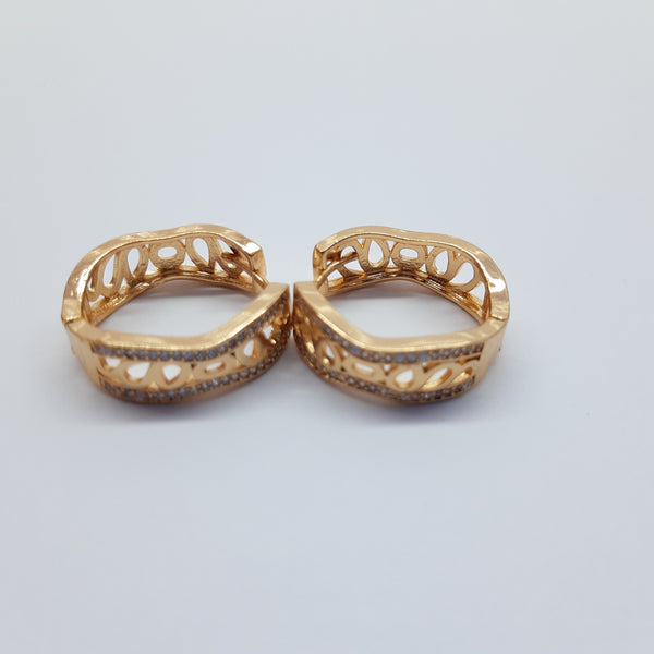 Stylish Zarcoon earrings Golden 037 egfrgdb3l-4