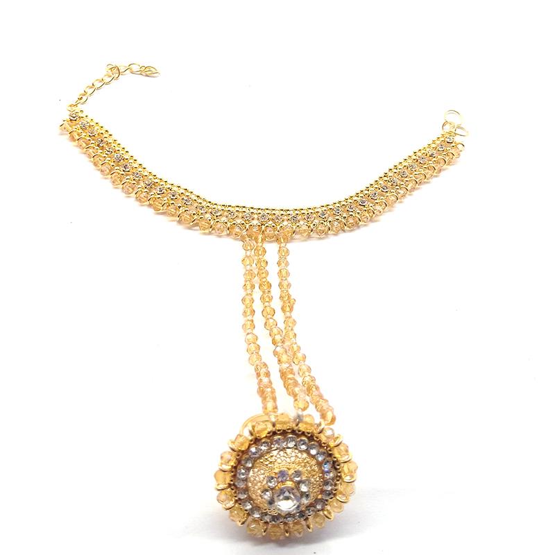 pearl golden bracelate for girls btsmsna4e-5