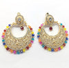 Multi pearl earring for girls