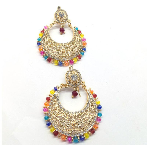Multi pearl earring for girls