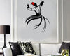 white and black Dervish dance illustration, Islamic art Calligraphy Sufi whirling Dervish, meditation Art Board Print