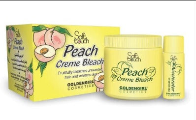 GOLDEN GIRL COSMETICS  Peach Creme Bleach Jumbo 500gm
