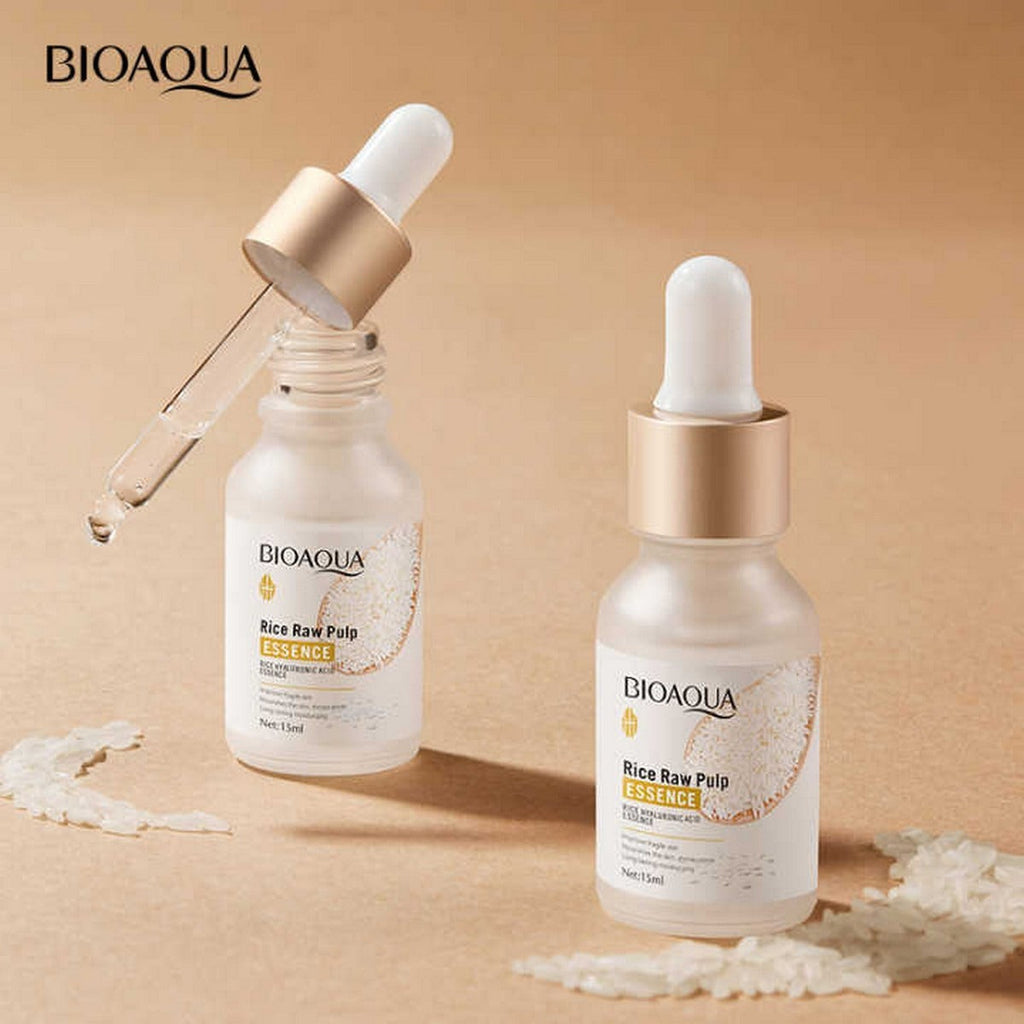 BIOAQUA Rice Serum natural moisturizing anti aging skin care face 15ml NO.