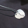 Silver Broken Heart Magnet Locket Pendent ltfrbra3l-6