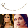 INDIAN ASIAN BOLLYWOOD NATH NOSE CHAIN RING PIECE