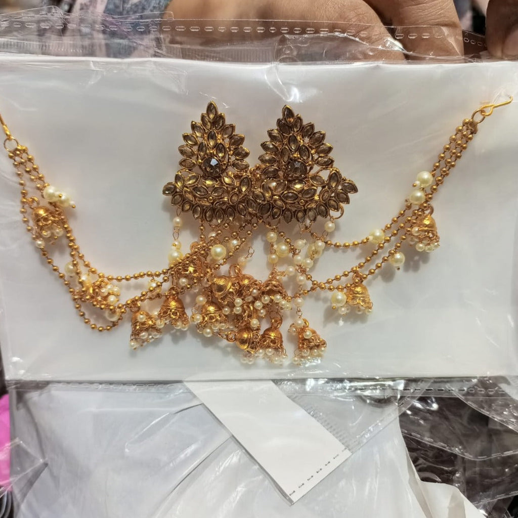 Buy Gold Earrings for Women by ASMITTA JEWELLERY Online | Ajio.com