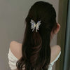 Metal Hair Claw Openwork Butterfly Hair Clips For Women Girl Elegant Ponytail Claw Clip Vintage Fashion Hairpin Hair Accessories
