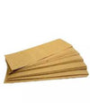 Wax Paper Sheets - Wax Strips - Brown bsfrbnt3d-2