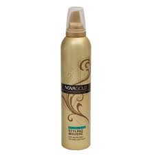 Nova Super Firm Hold Hair Styling Mousse Gold 200ML