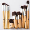Pack of 11 Makeup Brushes Set with Pouch bhfrbkt3e-1