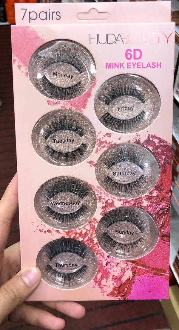 Emelie paris  7 Pairs Of Mixed False Eyelashes