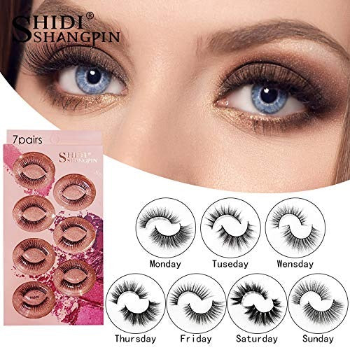 Emelie paris  7 Pairs Of Mixed False Eyelashes