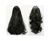 2 in 1 Hair Kashees  Extension New Kashees ponytail curly with layer  sticking color Extension