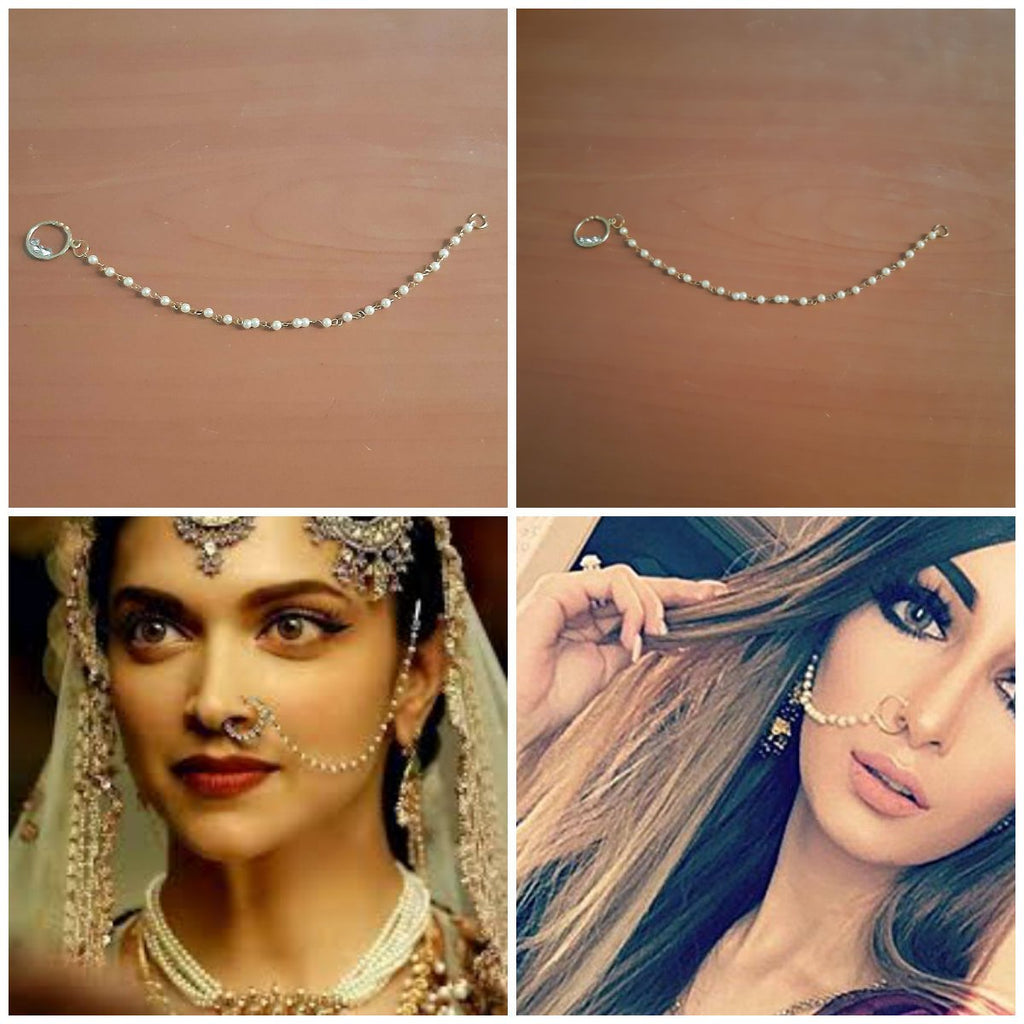 nath small with chain simple indian style