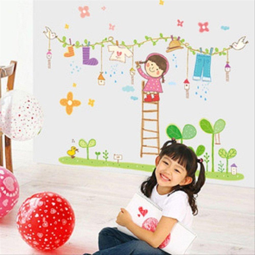 Wallsticker Wall Stiker Dinding Laundry Kids xl8115